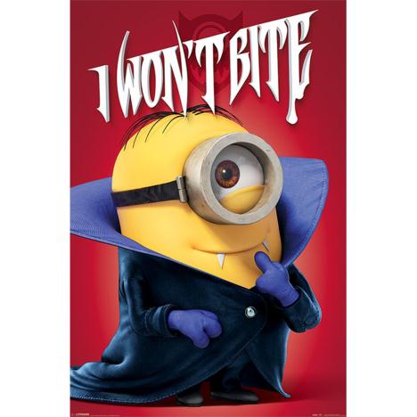 I Won't Bite Minions Maxi Poster £3.99